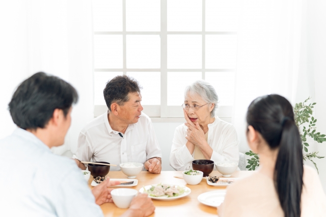 家族でお食事